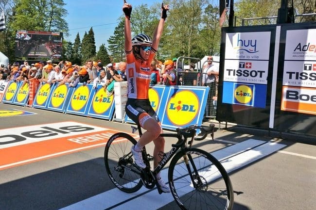 Anna van der Breggen wins 2018 Flèche Wallonne Féminine