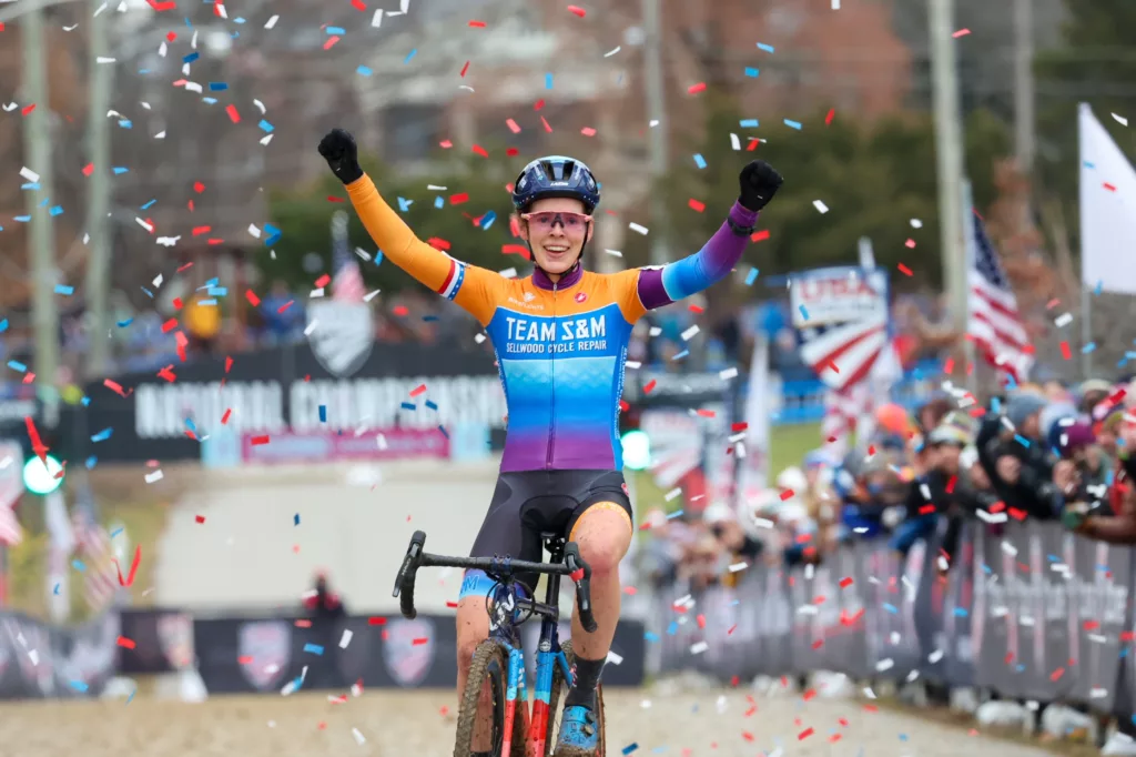 Clara Honsinger Secures Fourth Elite US Cyclocross Championship