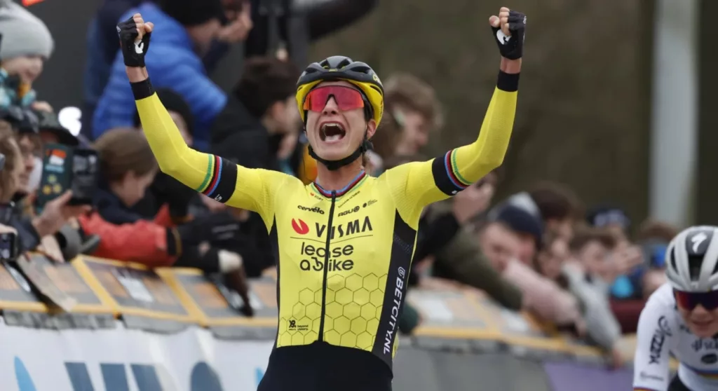 Strong Vos Triumphs in Omloop Het Nieuwsblad Debut